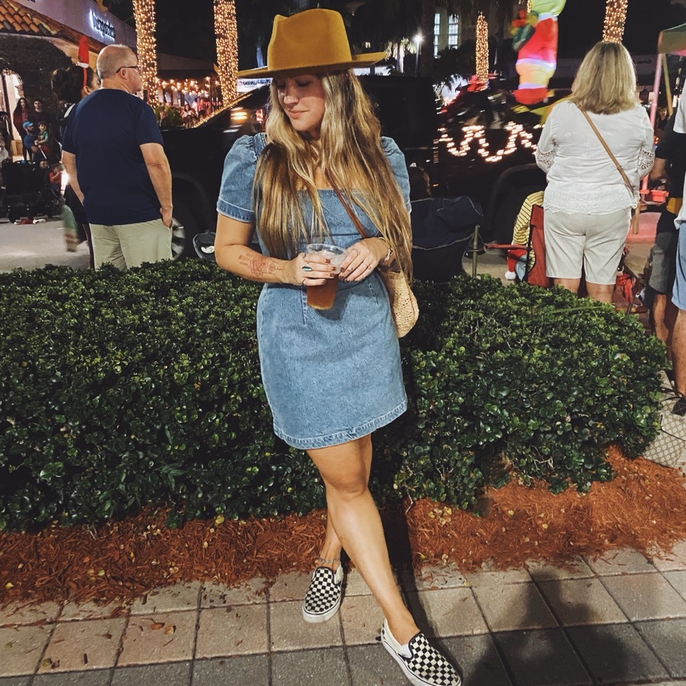 Boyish Brand Denim mini dress
